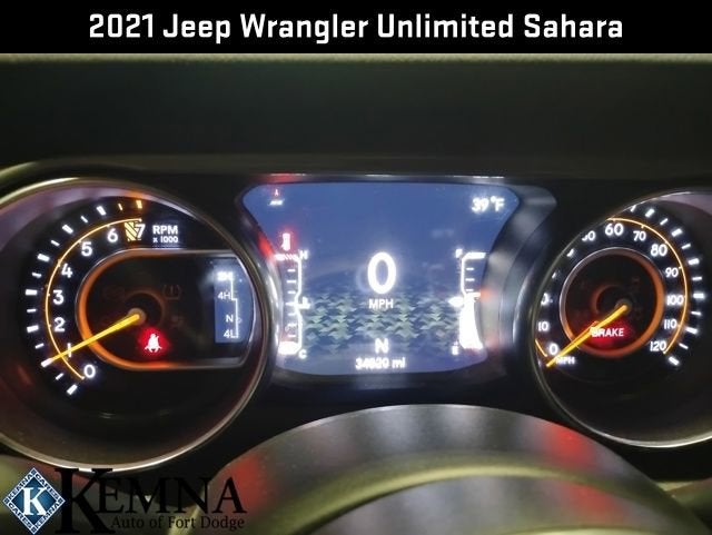 2021 Jeep Wrangler Unlimited Sahara 4x4