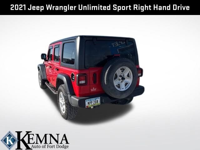 2021 Jeep Wrangler Unlimited Sport RHD 4x4