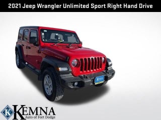 2021 Jeep Wrangler Unlimited Sport RHD 4x4