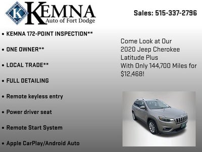 2020 Jeep Cherokee Latitude Plus FWD