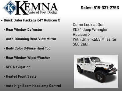 2024 Jeep Wrangler 4-Door Recon 4x4