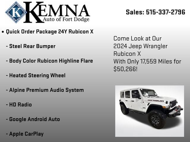 2024 Jeep Wrangler 4-Door Recon 4x4