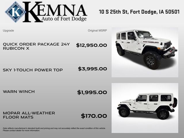 2024 Jeep Wrangler 4-Door Recon 4x4