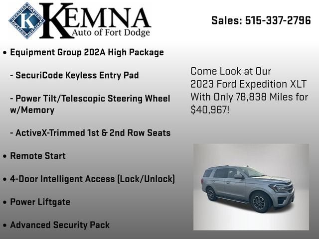 2023 Ford Expedition XLT