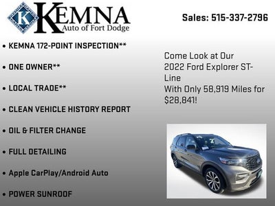 2022 Ford Explorer ST-Line