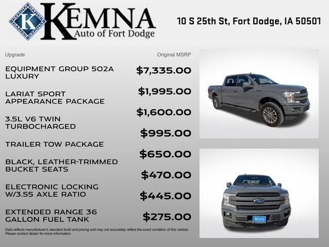 2018 Ford F-150 LARIAT