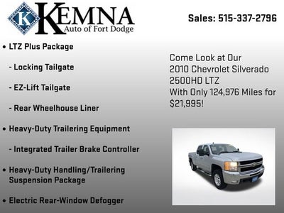 2010 Chevrolet Silverado 2500 HD LTZ