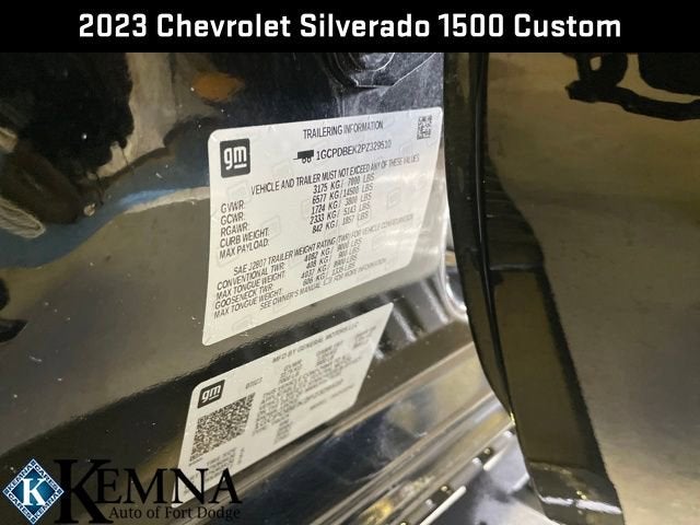 2023 Chevrolet Silverado 1500 Custom