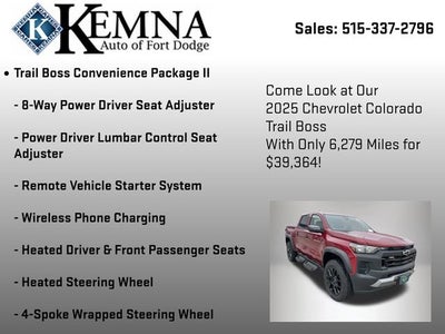 2025 Chevrolet Colorado Trail Boss