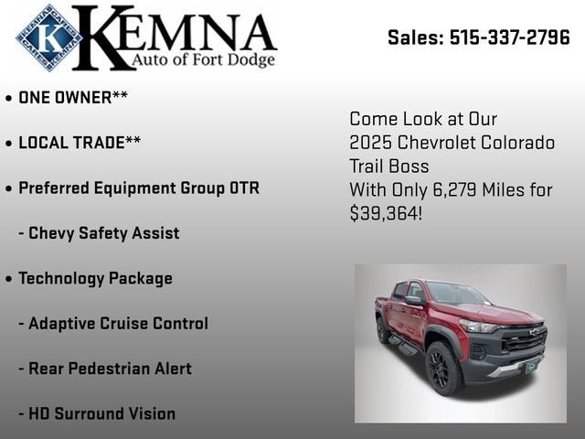 2025 Chevrolet Colorado Trail Boss