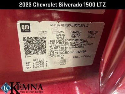 2023 Chevrolet Silverado 1500 LTZ
