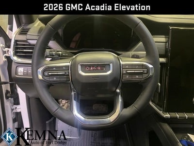 2026 GMC Acadia Elevation