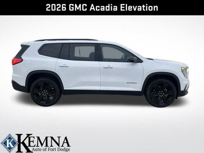 2026 GMC Acadia Elevation