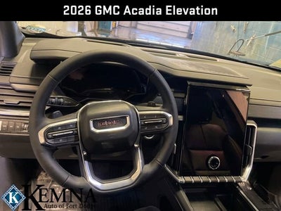 2026 GMC Acadia Elevation