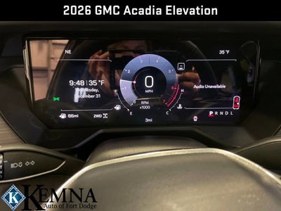 2026 GMC Acadia Elevation