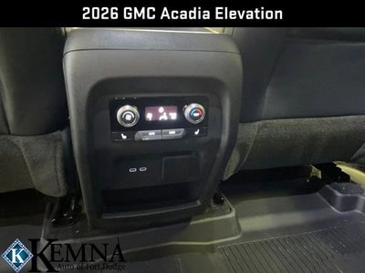 2026 GMC Acadia Elevation