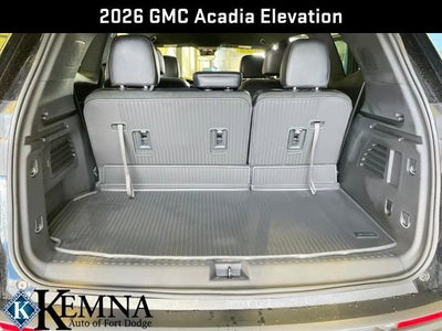2026 GMC Acadia Elevation