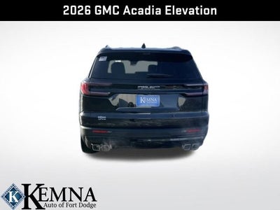2026 GMC Acadia Elevation