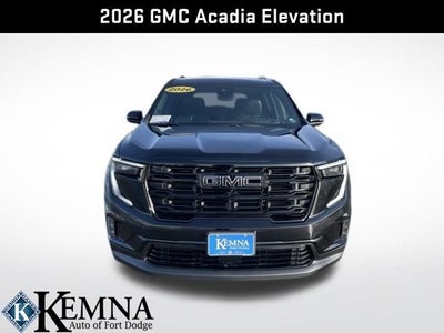 2026 GMC Acadia Elevation