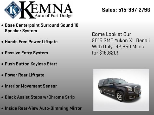 2015 GMC Yukon XL Denali