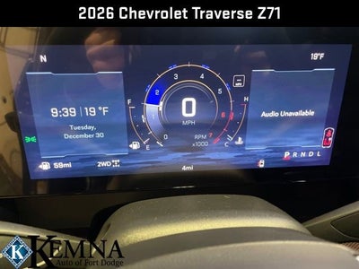 2026 Chevrolet Traverse Z71