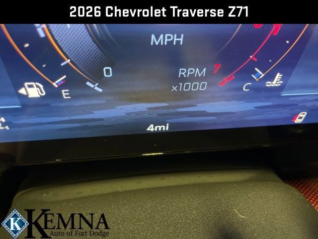 2026 Chevrolet Traverse Z71