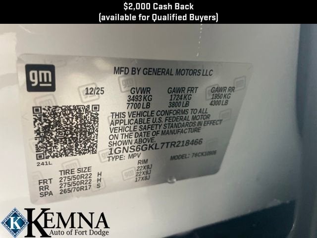 2026 Chevrolet Suburban High Country