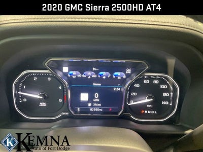 2020 GMC Sierra 2500 HD AT4