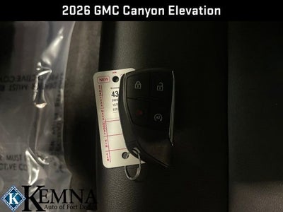 2026 GMC Canyon Elevation
