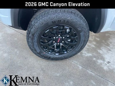 2026 GMC Canyon Elevation