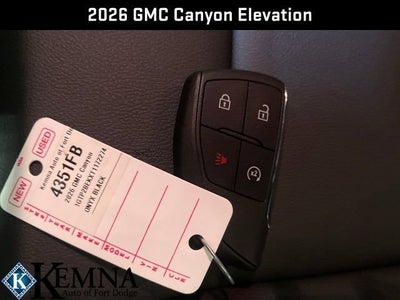 2026 GMC Canyon Elevation