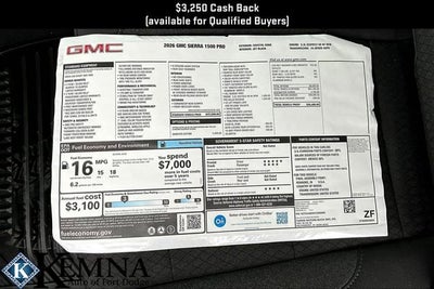 2026 GMC Sierra 1500 Pro