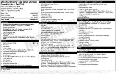 2025 GMC Sierra 1500 Denali Ultimate