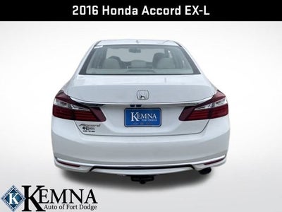 2016 Honda Accord Sedan EX-L