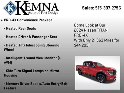 2024 Nissan TITAN Crew Cab PRO-4X 4x4