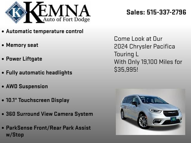2024 Chrysler Pacifica Touring L AWD