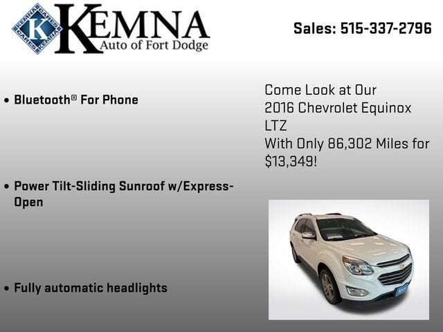 2016 Chevrolet Equinox LTZ