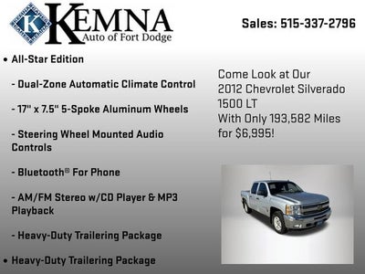 2012 Chevrolet Silverado 1500 LT