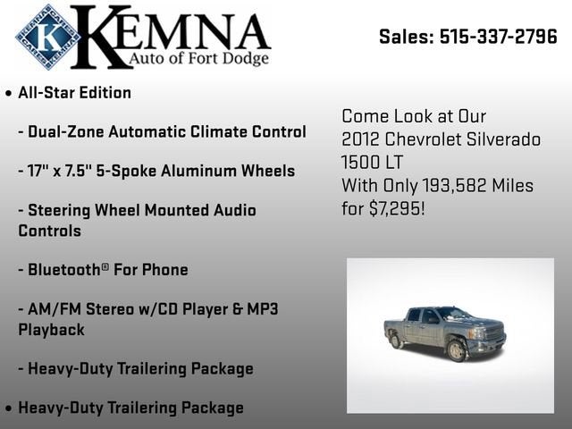 2012 Chevrolet Silverado 1500 LT