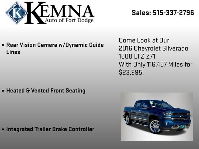 2016 Chevrolet Silverado 1500 LTZ