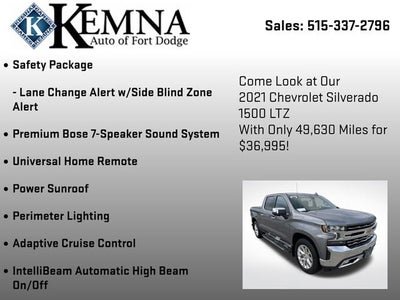 2021 Chevrolet Silverado 1500 LTZ