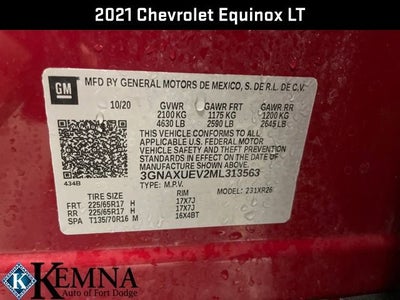 2021 Chevrolet Equinox LT