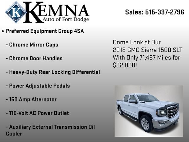 2018 GMC Sierra 1500 SLT