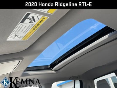 2020 Honda Ridgeline RTL-E