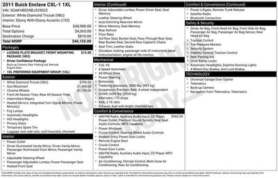 2011 Buick Enclave CXL-1