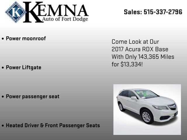 2017 Acura RDX w/Technology Package