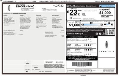 2017 Lincoln MKC Premiere