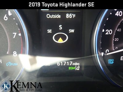 2019 Toyota Highlander SE