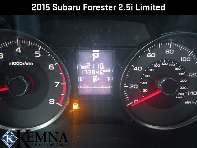 2015 Subaru Forester 2.5i Limited