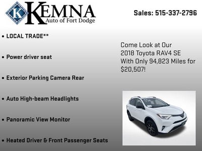 2018 Toyota RAV4 SE